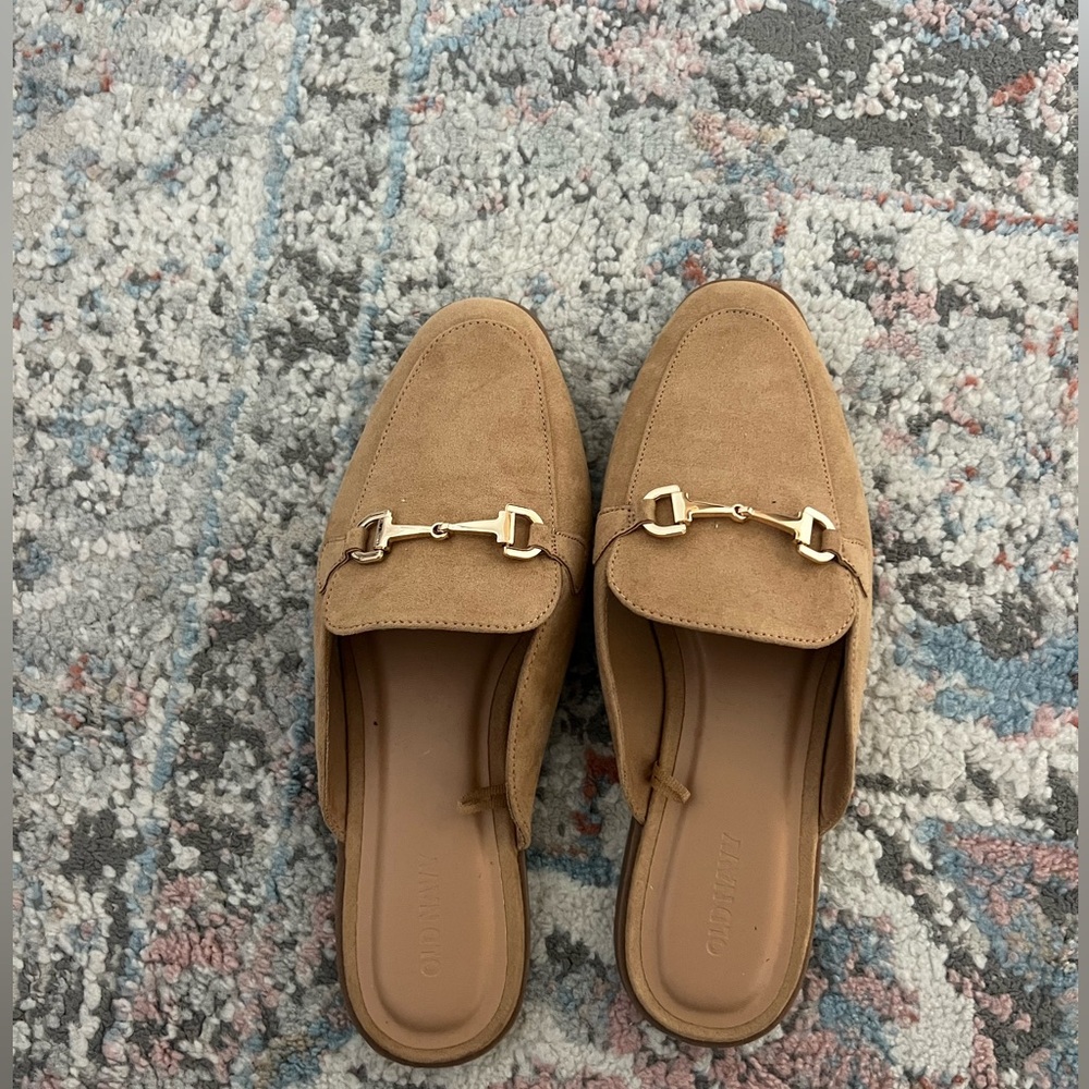 Never Worn Slip On Tan dress shoes